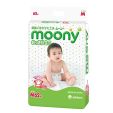 Подгузники Moony M 64шт от 6 до 11 кг