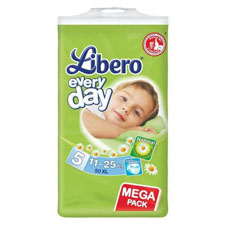 Подгузники Libero Everyday (11-25 кг) 50шт